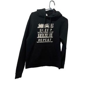 Port & Company Hoodie Adult Small Black‎ Drawstring Heavyweight Pullover Sweater